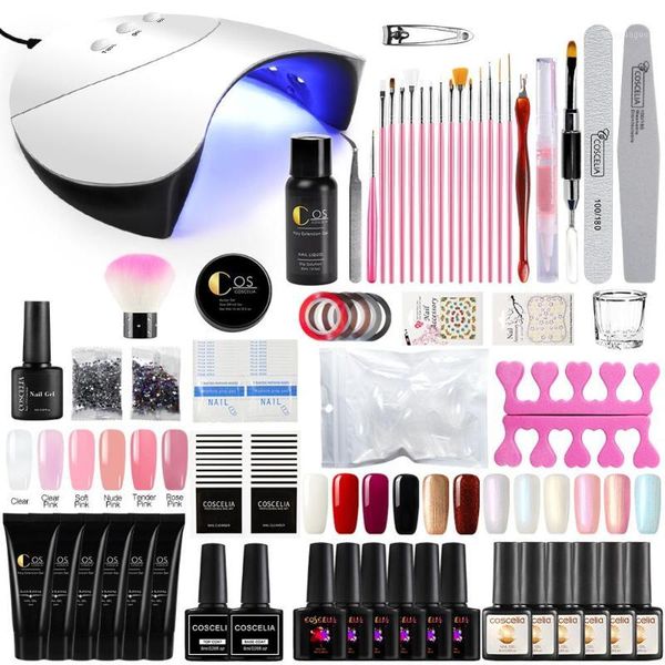 36w nail set uv led dryer poly gel polish kit soak off manicure lasting for art tools1 
36w nail set uv led dryer poly gel polish kit soak off manicure lasting for art tools1