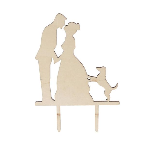 other festive & party supplies wooden kissing bride groom and dog silhouette wedding cake decoration er
other festive & party supplies wooden kissing bride groom and dog silhouette wedding cake decoration er