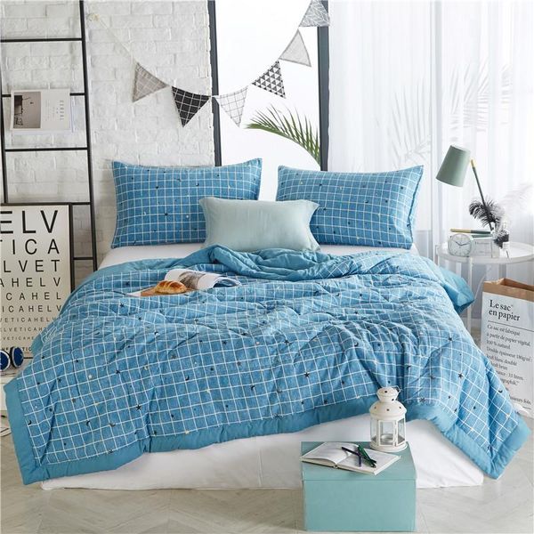 comforters & sets blue cute washed summer quilt bedspread simple air conditioner throw blankets lace comforter nap bed cover
comforters & sets blue cute washed summer quilt bedspread simple air conditioner throw blankets lace comforter nap bed cover