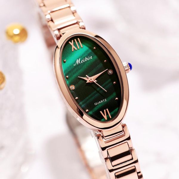 wristwatches meibin fashion small dial oval watch lady personality waterproof quartz for female student wholesale, Slivery;brown
wristwatches meibin fashion small dial oval watch lady personality waterproof quartz for female student wholesale, Slivery;brown
