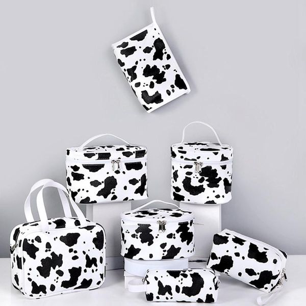 cosmetic bags & cases fashion cow style pu make up bag, women's casual travel organizer toiletry storage beauty
cosmetic bags & cases fashion cow style pu make up bag, women's casual travel organizer toiletry storage beauty
