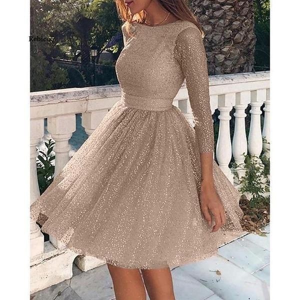 casual dresses sweet midi dress summer women evening party vestidos lace sequined streetwear, Black;gray
casual dresses sweet midi dress summer women evening party vestidos lace sequined streetwear, Black;gray