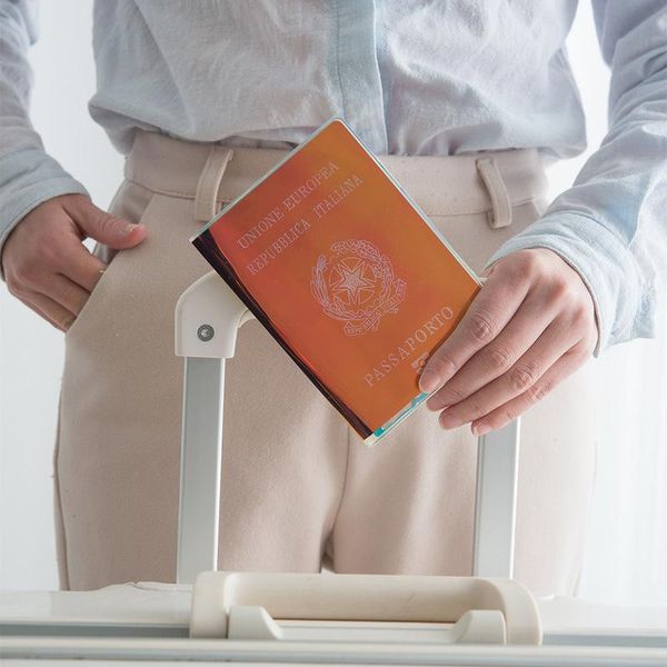 card holders women fashion laser paillette pvc passport holder cover storage organizer case busines credit wallet travel accessories, Brown;gray
card holders women fashion laser paillette pvc passport holder cover storage organizer case busines credit wallet travel accessories, Brown;gray