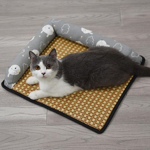 cat beds & furniture sweet summer cooling pet dog mat rattan sleeping round mats for dogs cats kennel cool cold silk bed
cat beds & furniture sweet summer cooling pet dog mat rattan sleeping round mats for dogs cats kennel cool cold silk bed