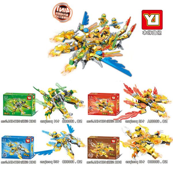 assembled toys leyi 68088 ninja assembly compatible with lego three head dragon boys' building block toys
assembled toys leyi 68088 ninja assembly compatible with lego three head dragon boys' building block toys
