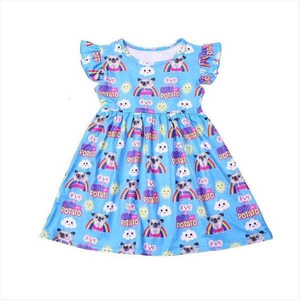 toddlers chip and potato kids girl dresses blue pearl sleeve boutique milksilk knee length a line clothes wholesales, Red;yellow
toddlers chip and potato kids girl dresses blue pearl sleeve boutique milksilk knee length a line clothes wholesales, Red;yellow