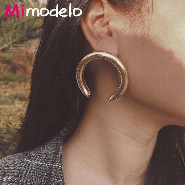 stud punk big moon geometric earrings for women 2021 vintage gold color earring female statement boho jewelry, Golden;silver
stud punk big moon geometric earrings for women 2021 vintage gold color earring female statement boho jewelry, Golden;silver
