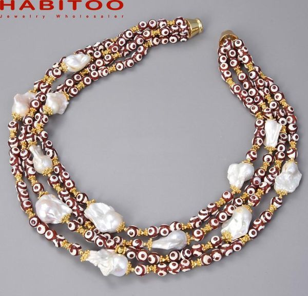 chokers design 4 strands 8-9mm natural red agate white baroque keshi freshwater pearl choker necklacee for women fashion jewelry gift, Golden;silver
chokers design 4 strands 8-9mm natural red agate white baroque keshi freshwater pearl choker necklacee for women fashion jewelry gift, Golden;silver