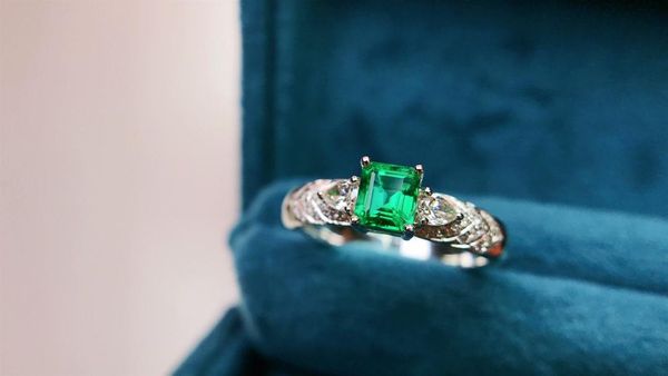 cluster rings guild jy colombia solid 18k white gold nature green emerald 0.45ct for women birthday's presents fine jewelry, Golden;silver
cluster rings guild jy colombia solid 18k white gold nature green emerald 0.45ct for women birthday's presents fine jewelry, Golden;silver