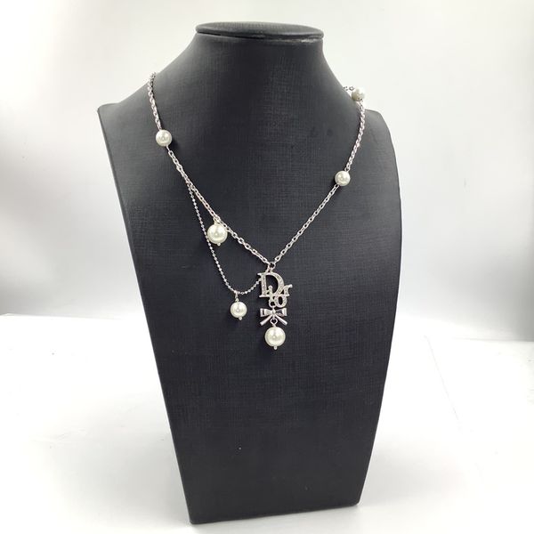 2021 new designer family 2021 bow girl transparent blue bell flower fresh water pearl temperament fairy necklace, Silver
2021 new designer family 2021 bow girl transparent blue bell flower fresh water pearl temperament fairy necklace, Silver
