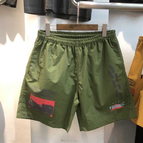 men's shorts travis scott new fashion brand men's nylon net waist casual pants sportswear shorts in summer, White;black
men's shorts travis scott new fashion brand men's nylon net waist casual pants sportswear shorts in summer, White;black