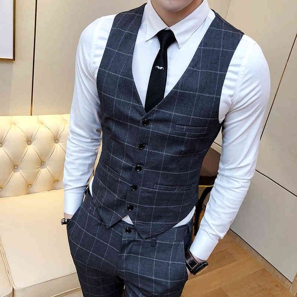 men's vests fashion brands suit business wedding dresses men slim fit male casual grid waistcoat size s-4xl mtsy, Black;white
men's vests fashion brands suit business wedding dresses men slim fit male casual grid waistcoat size s-4xl mtsy, Black;white