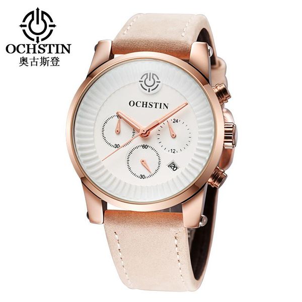 fashion men's wrist watch sport quartz movement luminous calendar display leather strap chronograph waterproof wristwatches, Slivery;brown
fashion men's wrist watch sport quartz movement luminous calendar display leather strap chronograph waterproof wristwatches, Slivery;brown