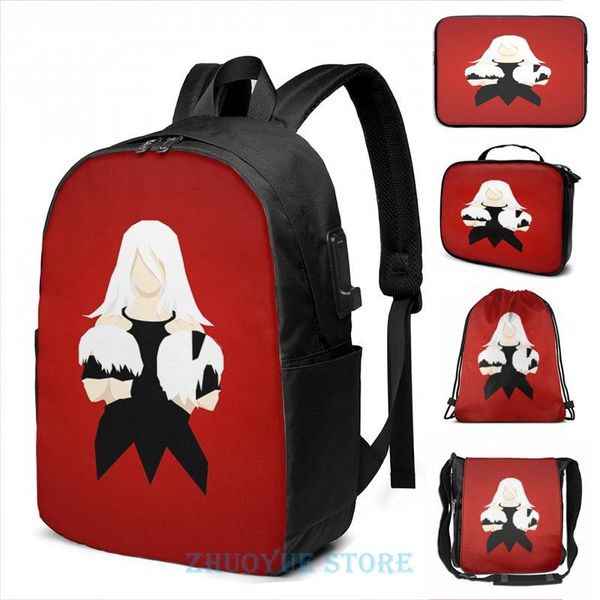 backpack funny graphic print nier automata usb charge men school bags women bag travel laptop
backpack funny graphic print nier automata usb charge men school bags women bag travel laptop