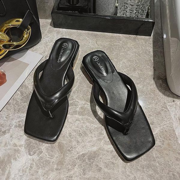 solid white mid heels slippers women summer beach shoes female slides 2021 fashion square flip flops, Black
solid white mid heels slippers women summer beach shoes female slides 2021 fashion square flip flops, Black