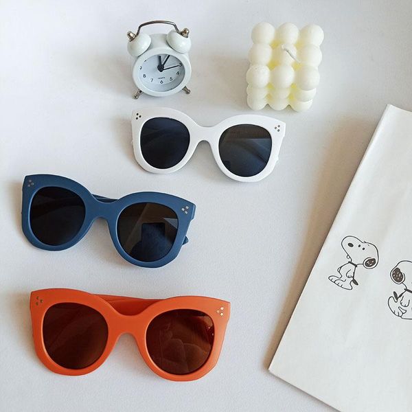sunglasses cat eye kids children brand designer big round frame sun glasses for girls boys eyewear uv400, Blue
sunglasses cat eye kids children brand designer big round frame sun glasses for girls boys eyewear uv400, Blue