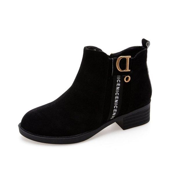 boots 2021 winter warm women's leather women low heel round head pu chunky short suede metal rivet, Black
boots 2021 winter warm women's leather women low heel round head pu chunky short suede metal rivet, Black