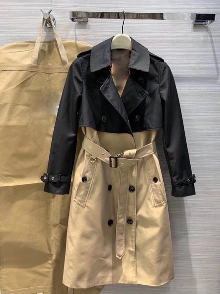 women's trench coats long classic windbreaker waterproof british high-end english style autumn winter gabadian solid color size coat b0, Tan;black
women's trench coats long classic windbreaker waterproof british high-end english style autumn winter gabadian solid color size coat b0, Tan;black