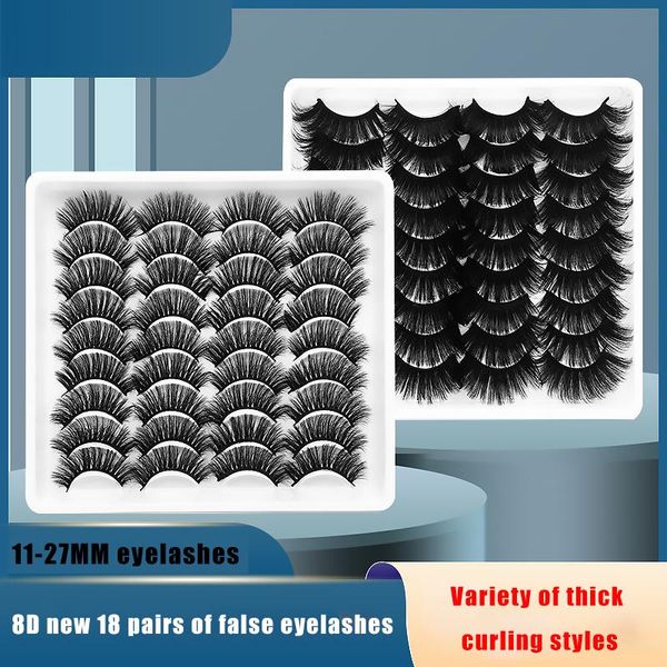 false eyelashes 18 pairs of natural thick long dramatic fake lashes soft makeup extension kit cilios
false eyelashes 18 pairs of natural thick long dramatic fake lashes soft makeup extension kit cilios