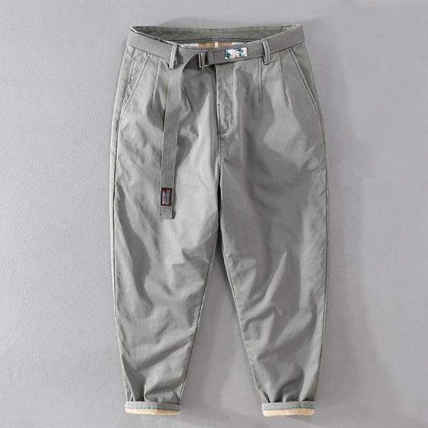 men's pants 7611 autumn winter men casual cargo plush thicken warm japan style simple handsome sport jogger ankle-length trousers, Black
men's pants 7611 autumn winter men casual cargo plush thicken warm japan style simple handsome sport jogger ankle-length trousers, Black