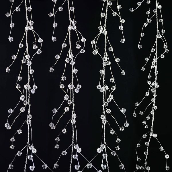 party decoration 100/120/150cm acrylic crystal beads curtain garland droprain bead branch string wedding supplies
party decoration 100/120/150cm acrylic crystal beads curtain garland droprain bead branch string wedding supplies