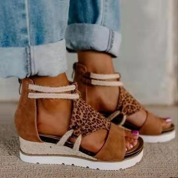 sandals women summer 2021 ladies leopard open toe fashion casual wedges all match ytmtloy zapatos de mujer plataforma, Black
sandals women summer 2021 ladies leopard open toe fashion casual wedges all match ytmtloy zapatos de mujer plataforma, Black