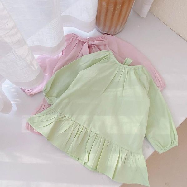 spring arrival girls long sleeve cotton dress kids korean design dresses clothes girl's, Red;yellow
spring arrival girls long sleeve cotton dress kids korean design dresses clothes girl's, Red;yellow