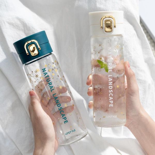 fashion glass water bottle with cover simple portable bounce cup nordic 480ml large capacity wine glasses
fashion glass water bottle with cover simple portable bounce cup nordic 480ml large capacity wine glasses
