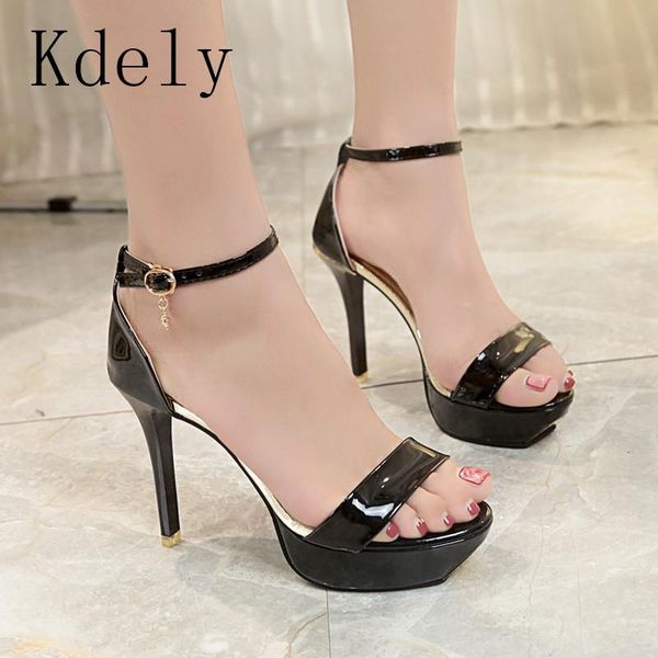 sandals women high heels pumps super heel pu women's banquet waterproof platform toe 4.8, Black
sandals women high heels pumps super heel pu women's banquet waterproof platform toe 4.8, Black