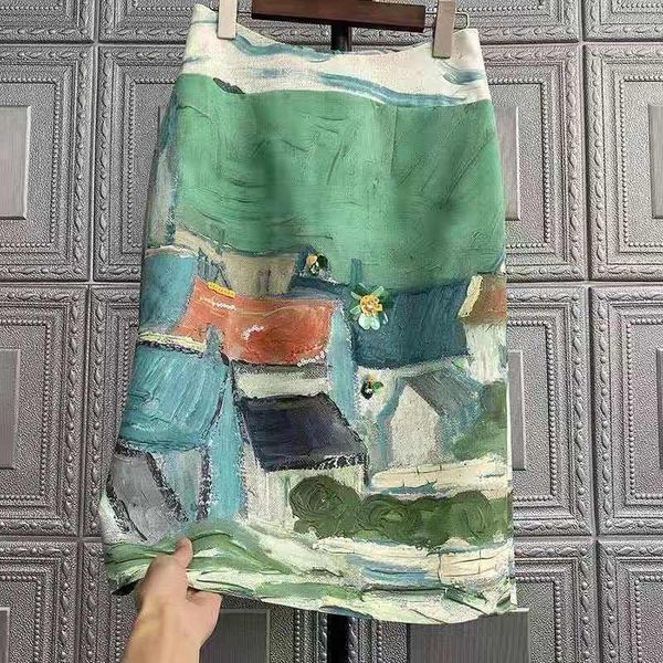skirts 2021 arrival spring/summer european style women casual vintga print skirt elegant slim high waist pencil w368, Black
skirts 2021 arrival spring/summer european style women casual vintga print skirt elegant slim high waist pencil w368, Black