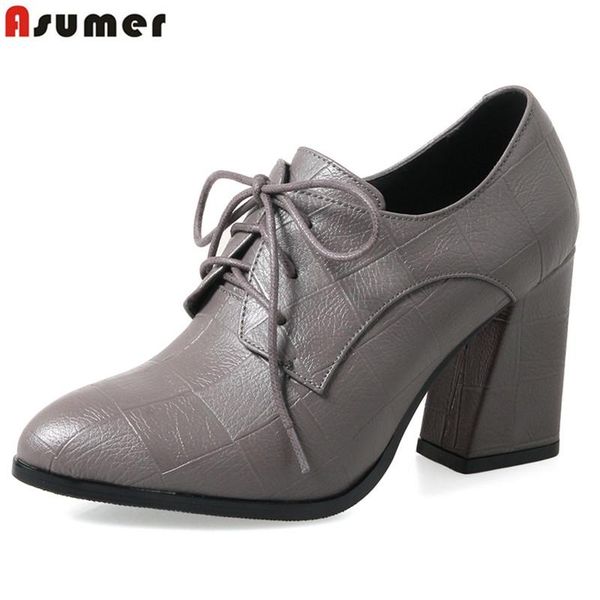 plus size 34-43 2021 fashion lace up women pumps pointed toe thick high heels spring office lady dress shoes, Black
plus size 34-43 2021 fashion lace up women pumps pointed toe thick high heels spring office lady dress shoes, Black