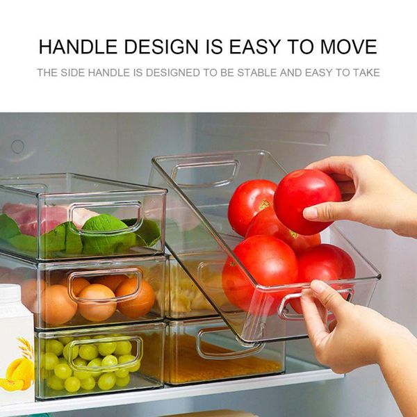 stackable plastic storage bins - refrigerator organizer handles for pantry, fridge, er, kitchen, counter, cabinets bottles & j jars
stackable plastic storage bins - refrigerator organizer handles for pantry, fridge, er, kitchen, counter, cabinets bottles & j jars