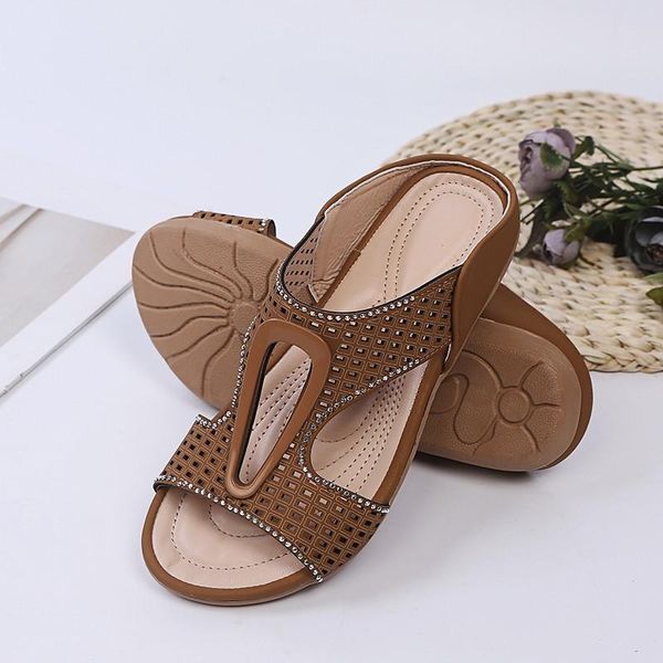 sandals summer women slippers rome retro casual shoes thick bottom wedge open toe beach slip on slides female, Black
sandals summer women slippers rome retro casual shoes thick bottom wedge open toe beach slip on slides female, Black