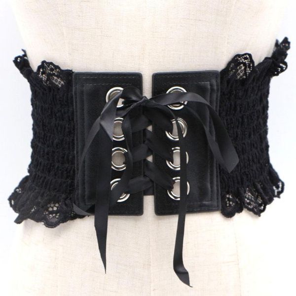 belts woman ultra wide corset belt female fashion slim black elastic body style high stretch lace waistbands for women dress, Black;brown
belts woman ultra wide corset belt female fashion slim black elastic body style high stretch lace waistbands for women dress, Black;brown