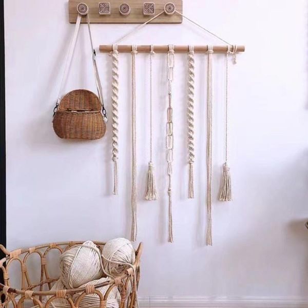 decorative objects & figurines handmade woven macrame po hairpin storage wall hanging decor bohemian ins tassels handicraft home decoration
decorative objects & figurines handmade woven macrame po hairpin storage wall hanging decor bohemian ins tassels handicraft home decoration