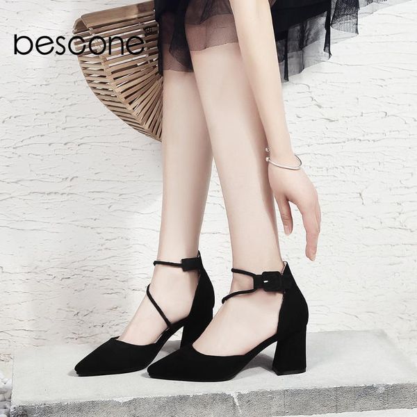 dress shoes bescone women pumps fashion pink red shallow handmade thick heel plus size 33-43 wild ankle strap casual lady bo8751, Black
dress shoes bescone women pumps fashion pink red shallow handmade thick heel plus size 33-43 wild ankle strap casual lady bo8751, Black