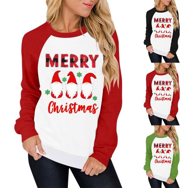 women's hoodies & sweatshirts christmas print autumn and winter long-sleeved sweatshirt woman casual blouse pullover, Black
women's hoodies & sweatshirts christmas print autumn and winter long-sleeved sweatshirt woman casual blouse pullover, Black