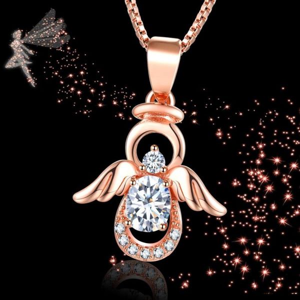 pendant necklaces jewelry angel necklace for girls women cz adjustable, Silver
pendant necklaces jewelry angel necklace for girls women cz adjustable, Silver