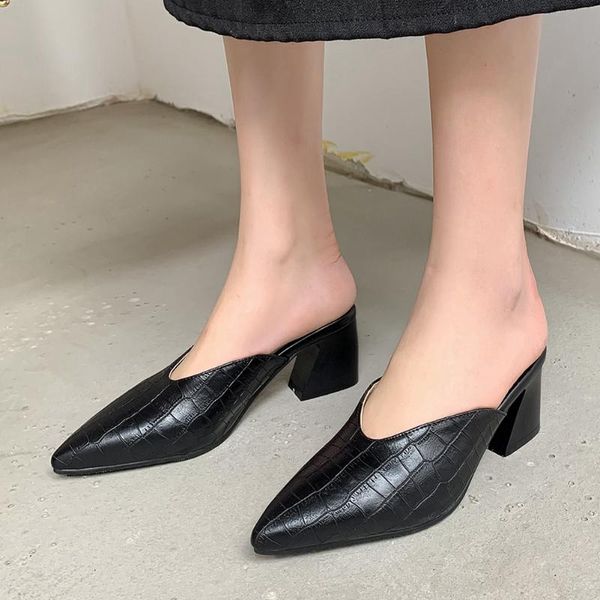 dress shoes bonjomarisa fashion famale leisure mule pumps black white pink pointe toe women concise comfort high heel for
dress shoes bonjomarisa fashion famale leisure mule pumps black white pink pointe toe women concise comfort high heel for