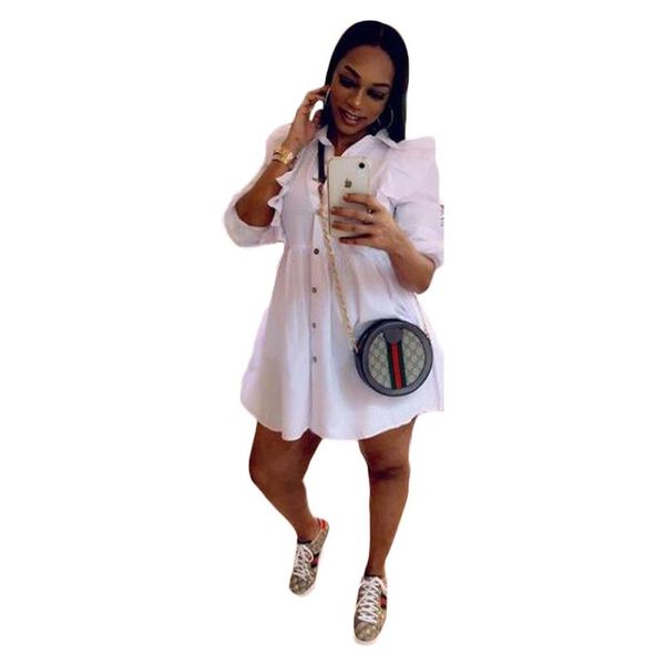 casual dresses sweet girl denim korean style women summer 2021 boho spring long sleeve shirts blouses elegant a-line loose dress, Black;gray
casual dresses sweet girl denim korean style women summer 2021 boho spring long sleeve shirts blouses elegant a-line loose dress, Black;gray