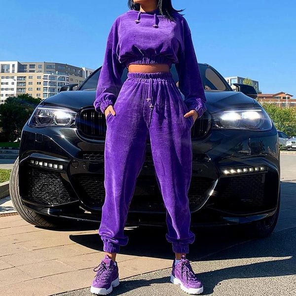 women's two piece pants fashion leisure two-piece sports suit fleece cropped hooded sweater sweatpants ladies matching clothing sportsw, White
women's two piece pants fashion leisure two-piece sports suit fleece cropped hooded sweater sweatpants ladies matching clothing sportsw, White