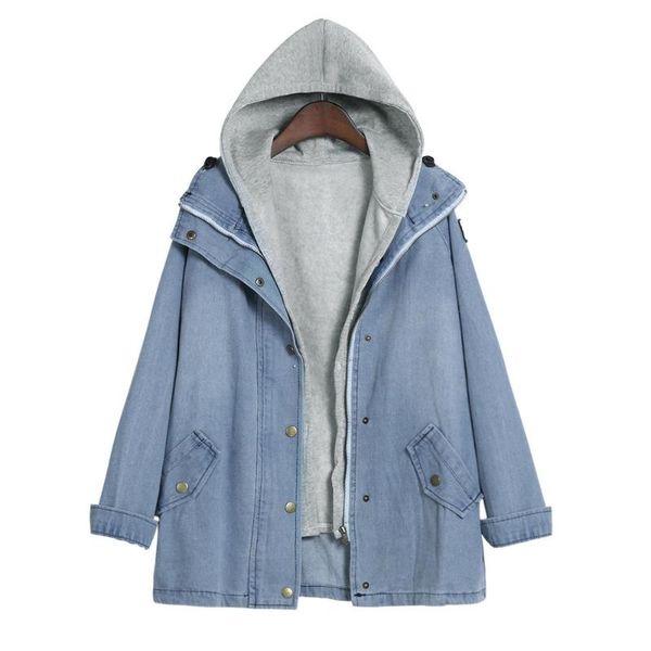 women's jackets 2021 winter women collar hooded coat denim keep warm trench parka outwear chaquetas mujer invierno plus size j60, Black;brown
women's jackets 2021 winter women collar hooded coat denim keep warm trench parka outwear chaquetas mujer invierno plus size j60, Black;brown