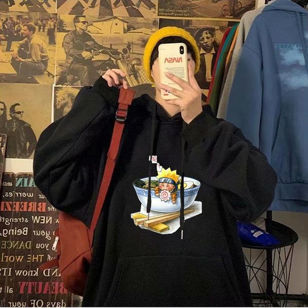 men's hoodies & sweatshirts japanese anime cartoon hoodie women's streetwear harajuku sweatshirt casual long sleeve hooded pullove, Black
men's hoodies & sweatshirts japanese anime cartoon hoodie women's streetwear harajuku sweatshirt casual long sleeve hooded pullove, Black