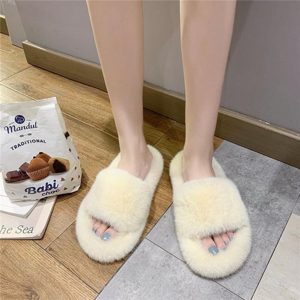 slippers woman winter shoes for women platform home faux fur warm 3cm heel female slides, Black
slippers woman winter shoes for women platform home faux fur warm 3cm heel female slides, Black