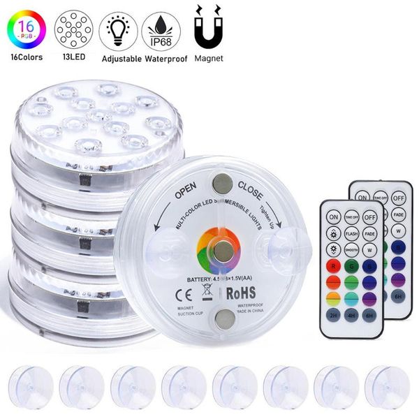 night lights 13 led rgb submersible light with suction cups and magnets ip68 waterproof underwater lamp fountain swimming pool
night lights 13 led rgb submersible light with suction cups and magnets ip68 waterproof underwater lamp fountain swimming pool