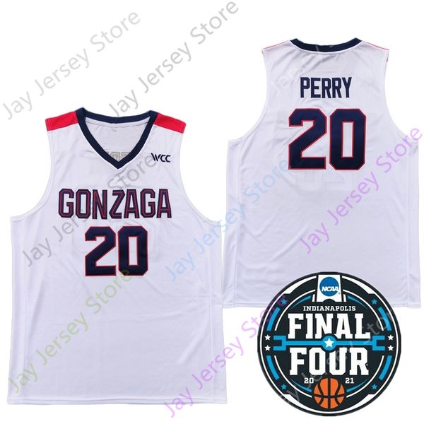 2021 final four new college ncaa gonzaga bulldogs jerseys 20 perry basketball jersey white size men youth embroidery, Black;red
2021 final four new college ncaa gonzaga bulldogs jerseys 20 perry basketball jersey white size men youth embroidery, Black;red