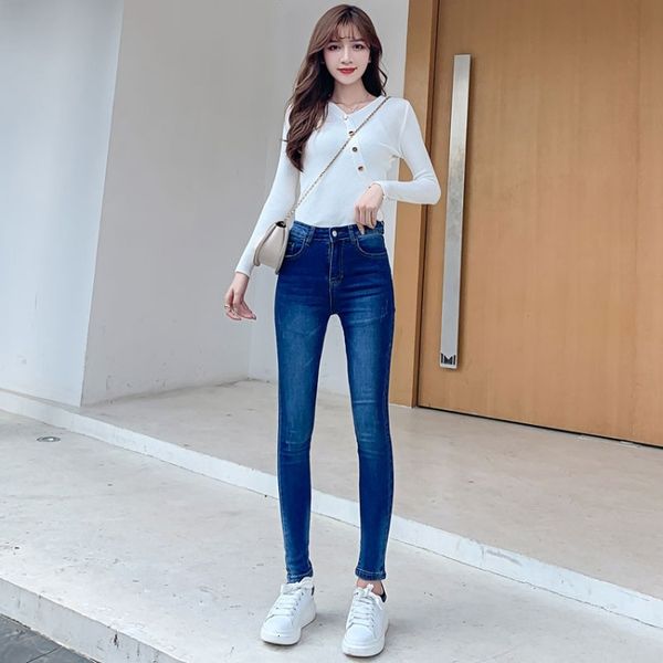 jeans women's brim pants 2021 dark blue elastic high-quality thin pencil bodycon woman streetwear size big girl jeans
jeans women's brim pants 2021 dark blue elastic high-quality thin pencil bodycon woman streetwear size big girl jeans