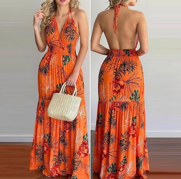plus size summer new ladies dress fashion spring print sling strap backless dress, Black;gray
plus size summer new ladies dress fashion spring print sling strap backless dress, Black;gray