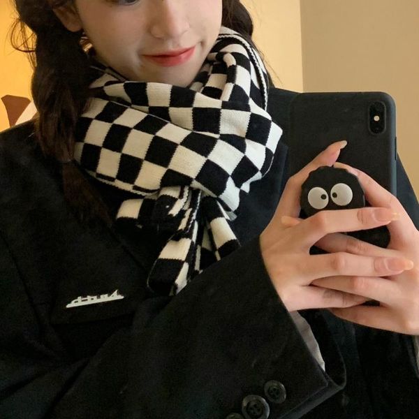 scarves winter classic checkerboard print warm scarf for women boys girls fashion neckwear designer shawl wrap soft knitted muffler, Blue;gray
scarves winter classic checkerboard print warm scarf for women boys girls fashion neckwear designer shawl wrap soft knitted muffler, Blue;gray