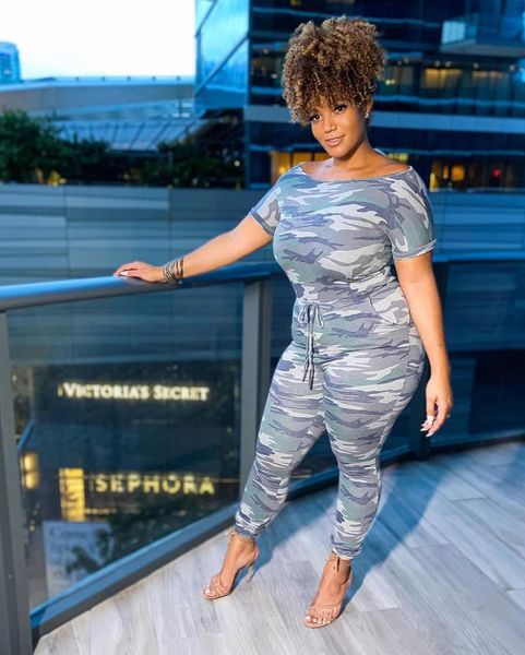 gym clothing 2021 fashion summer women street casual style jumpsuits short sleeve round neck camouflage pockets long pants, White;black
gym clothing 2021 fashion summer women street casual style jumpsuits short sleeve round neck camouflage pockets long pants, White;black